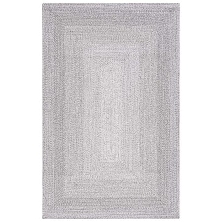 Safavieh 6 x 6 ft. Braided Square Hand Woven Area Rug, Grey BRA220F-6SQ